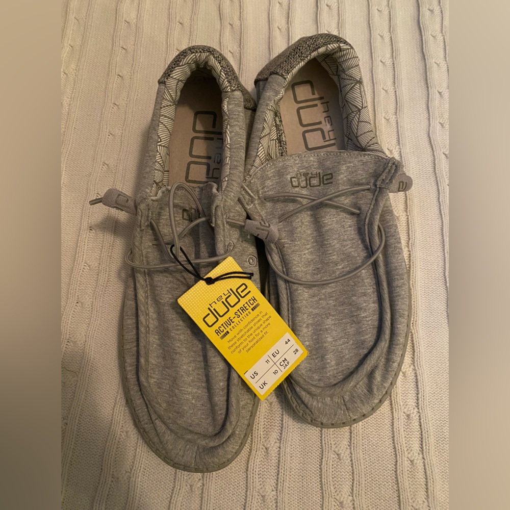 NWT!! Hey Dude Wally stretch fleece men’s size 11
